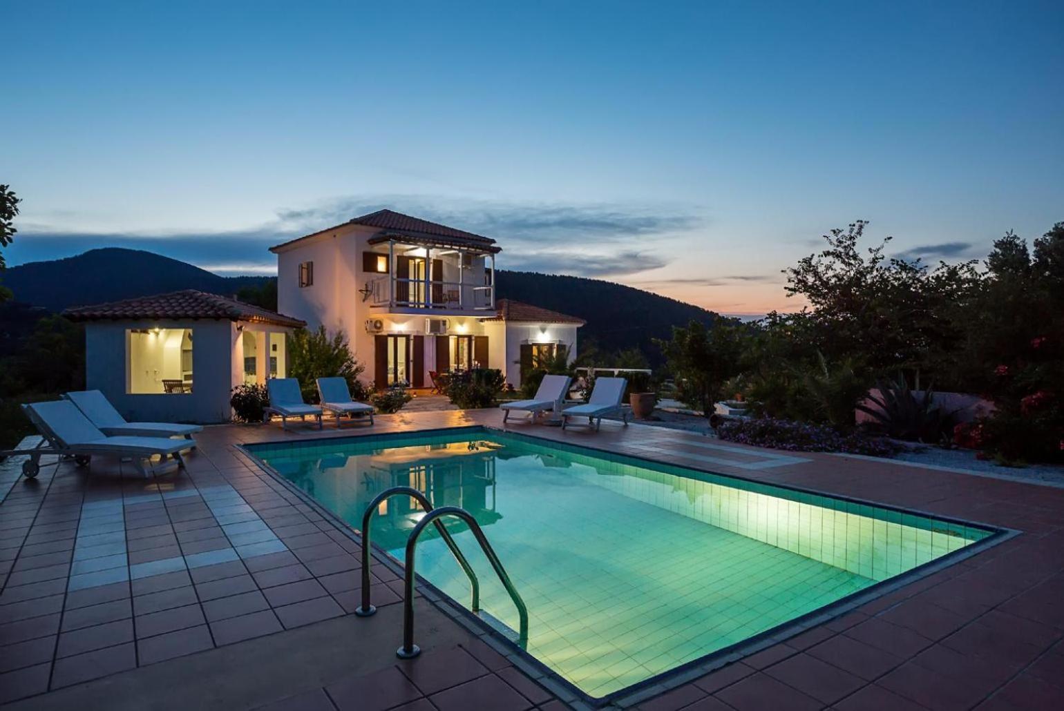 Villa Glafki Panormos  Exterior foto